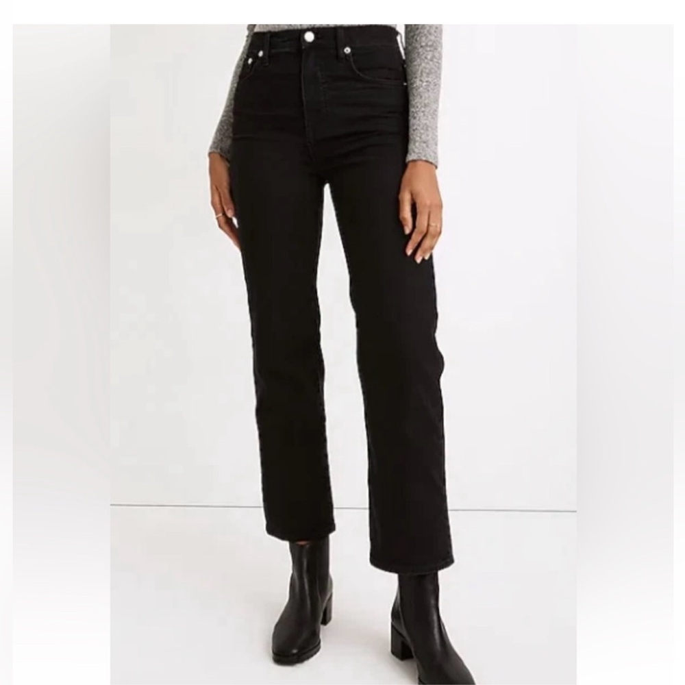 Madewell slim wide-leg crop Jean 27